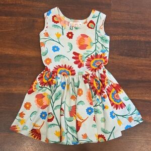Floral 12-24m Kids Dress - Multicolor